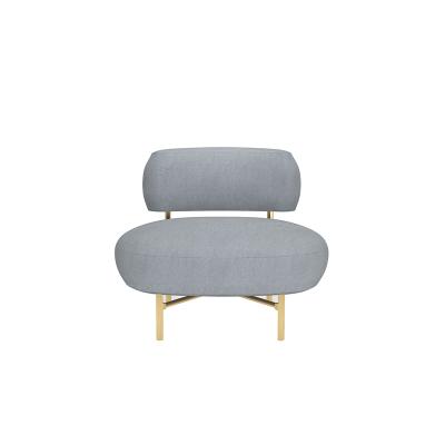 China Arc Sofa Chair Light Luxury Hotel Lazy Fashion Modern Design Single Seat Living Room Sofa Chair for sale