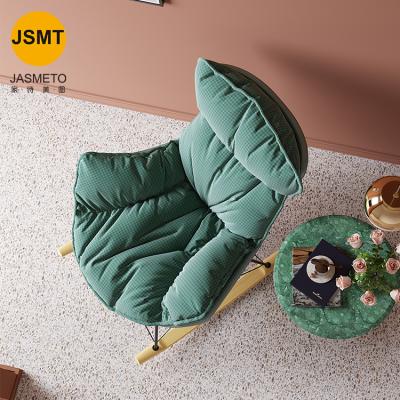 China Rocking Rocking Running Sofa Chair Modern Style Living Room Furniture Leisure Rocking Chair Lounge Chair For Living Room for sale