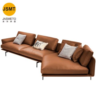 China Wholesale Extended Italian Furniture Extended L Shape Modern Corner Sectional Sofa Reclining Sofa Room Apartment For Living for sale