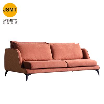 China Cheap Comfortable Fabric Extended 2 Seat Sofa Reclining Modern Couch Sofa Living Room Furniture Velvet for sale