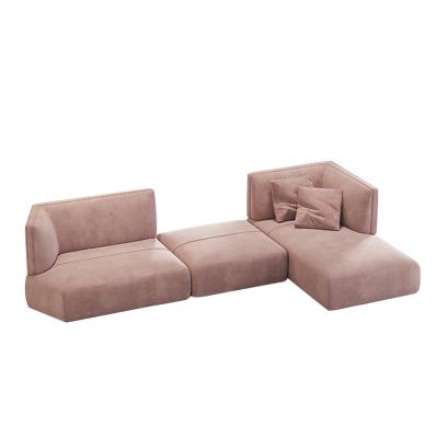 China Modern Classic European Fabric Front Desk Modern Style Living Room Fashion 3 Seater Sectional Sofa for sale