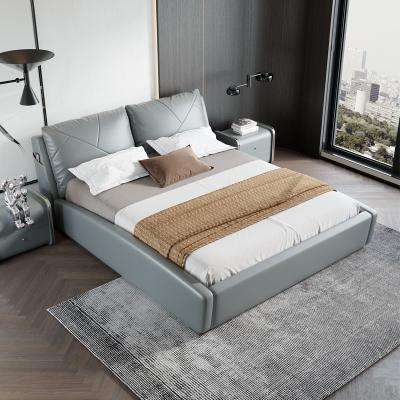 China Other New Style 1.8m Modern Minimalist Luxury Youth Double Bed Fabric Nordic Other Bed Bedroom Furniture for sale