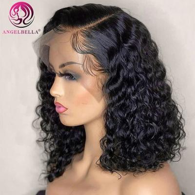 China Lace Front Human Hair Wigs 100% Virgin Afro Kinky Curly Wigs-Natural Human Hair Wholesale Human Wigs Best Not Natural Wig Pelucas for sale