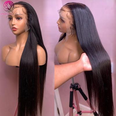 China Human Hair Wigs For Black Women Wholesale Brazilian Hair HD Lace Front Wig, Virgin Cuticle Aligned Hair Full Lace Wig, 13x6 Lace Frontal Wig For Black Women for sale