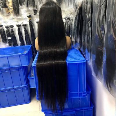 China Natural Straight Bone Human Hair Wigs Full Hd Lace Up Transparent Brazillian Wig Cuticle Aligned Wig Natural Hair Value for sale