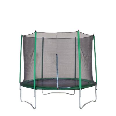 China With Large Protective Elastic Net Luxury Cheap Trampoline With Large Guard Net And Ball View for sale