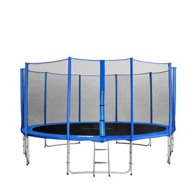 China With Good Quality Sundow Good Protective Net Design Newest Supplier Outdoor 15Ft Trampoline With Protective Net for sale