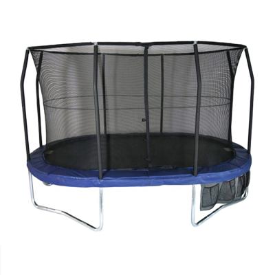 China With Protective Net Indoor Trampoline Sundow Customized Color Safe Bungee Large Oval Trampolines With Protective Net for sale