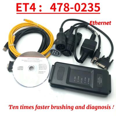 China Machinery Repair Shops 457-6114 478-0235 538-5051 ET4 Crawler Adapter 3 2019C CAT Truck Excavator Diagnostic Tool for sale