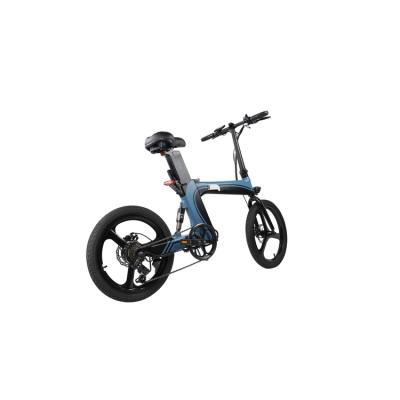 China Auxiliary Bike/e-bike/pedal bike 20 inch all-in-one wheel set folding seat electric tube bicycle pedal scooter electric e-bike for sale