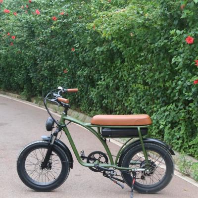 China 2021 Hot Selling Aluminum Alloy Retro E-Bike Electric Bicycle 48V 12.5AH 750w Electric Mountain Bike for sale