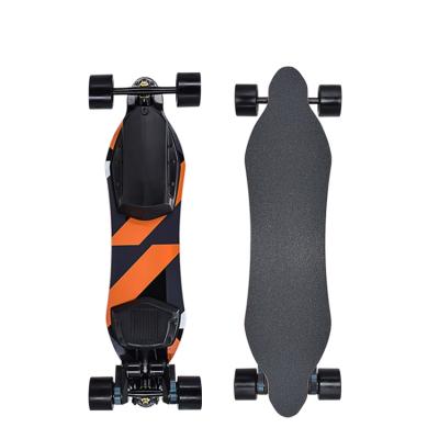 China Adult 1200w*2 Motor Belt Drive Skateboard Longboard Skateboard Off-Road Electric Skateboard for sale