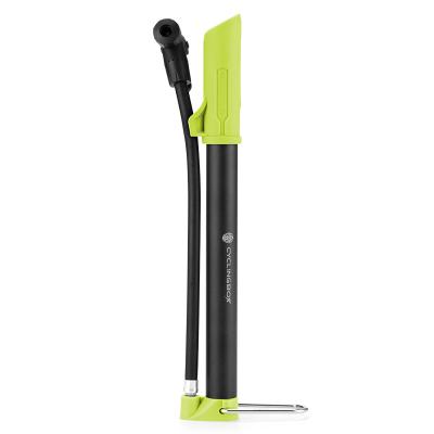 China Portable upright or handheld pumping bicycle pump comes with a rust-proof and waterproof bicycle stand pump for sale