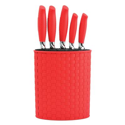 China Kitchen Good Quality Food Grade Stainless Steel Knife Set Multifunctional Kitchen Knife Stocked for sale