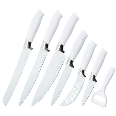 China Sustainable sale of high quality kitchen cooking kitchen knife set stainless steel kitchen knife set for sale