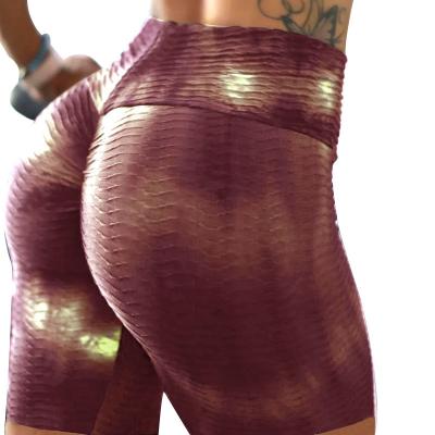 China 2022 New Arrival Breathable Women Tie Dye Workout Fitness Gym Wear Clothes Gaiters For High Waisted Yoga Pants for sale