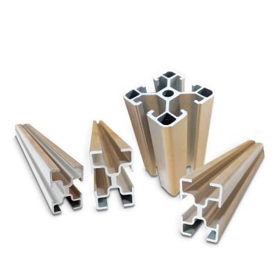 China 6000 Series Industrial Aluminum Profile Accessory Decorations Punching Cutting Aluminum Extrusion Profile for sale