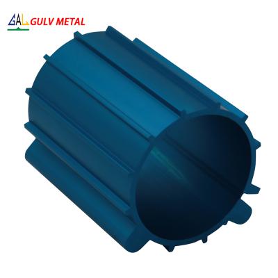 China Transport Tools Anodized Customized OEM Aluminum Motor Housing Of Various Round Aluminum Profiles for sale