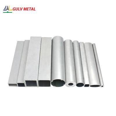 China Tent Pole Irregularly Extruded Aluminum Profile , Aluminum Rectangular Tube For Industry Decoration for sale