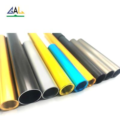 China Bike freme anodized high precision seamless aluminum pipe 7000 series painting aluminum tubes with wire for sale