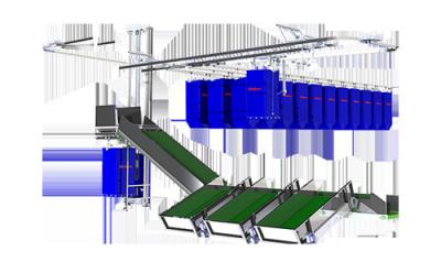 China Hanging storage and sorting system(6) for sale