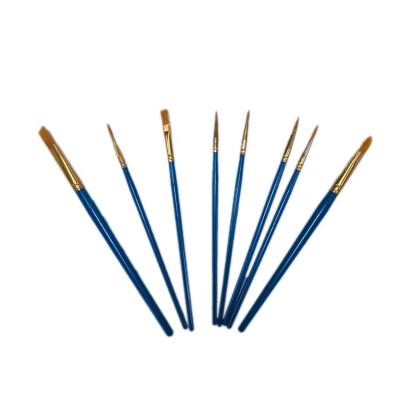 China Painting Paint Brush Set with Nylon Hair Brush for Artists for sale