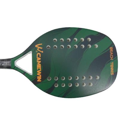 China 100% Carbon Graphite ZUOMAN 12K Carbon Design Padel Shovel Bat Gold Printing Soft Racket for sale