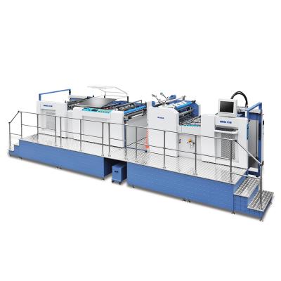 China machinery & Hot material press bopp pvc film laminating machine for laminate for sale