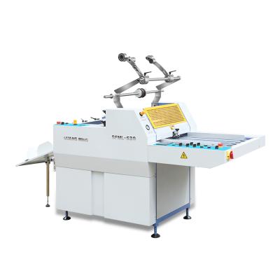 China SFML-520 Semi-auto Beverage Laminator With Manual Feeding Paper for sale