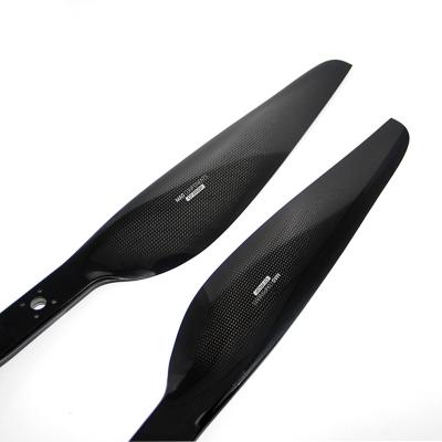 China Carbon fiber+resin Splint Prop FOL RC Carbon Fiber Blade Heavy Lifting Propeller FLUXER 30X10.5 For Adult Drone Motor for sale