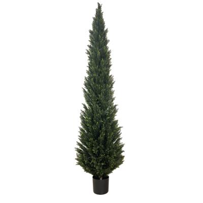 China Dongguan Environmental Factory Customized Supply Huge Fake Cedar Topiary Tree for sale