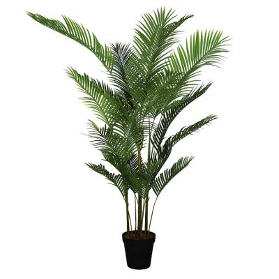 China Factory supply environmental wholesale artificial palm bonsai greenscape garden tree for sale