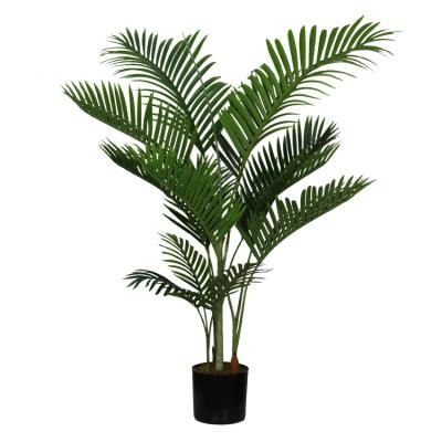 China High simulation environmental plastic faux greenery decor small factory price small palm tree for sale