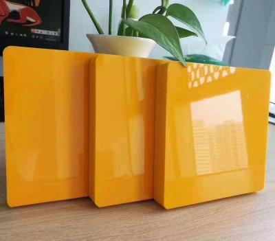 China Form PVC Waterproof PVC Sheet Foam Sheet Yellow Soft PVC Waterproof Board for sale