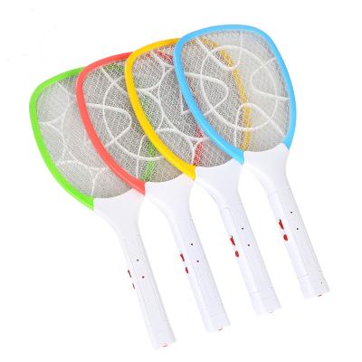 China Durable Super Quality Rechargeable Electric Swatter LED Light Handle Mosquito Killer Bat for sale