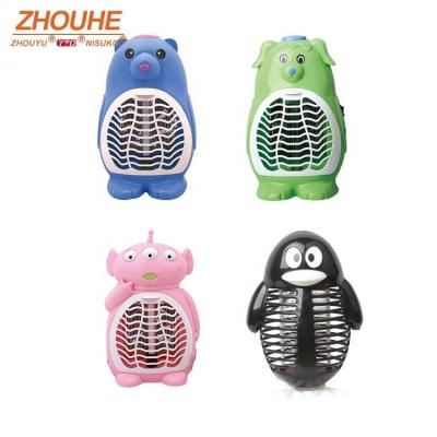 China Anti Light Electronic Insect Lamp Viable Animal Shaped Plastic Mosquito Killer Lamp for sale