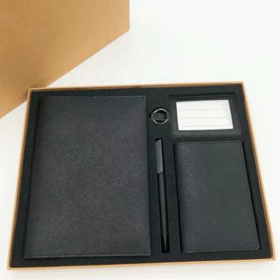 China Gift Set Eco - Friendly Paper Corporate Recycled Gift Notebook Set for sale