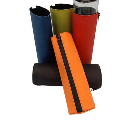 China Customized Heat Insulation Glass Cup Sheath Viable And Drop Proof Protective Sheath PU Cup Sheath for sale