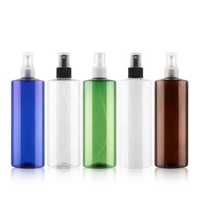 China Eco-friendly 500ml PET Flat-Shoulder Spray Bottle Lotion Dew Sub-bottle Large Capacity Cheap Custom Spray Bottle for sale