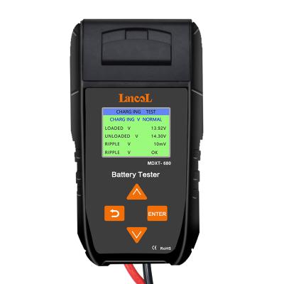 China Color LCD Display Lancol MDXT-680 12V Car Battery Charge Tester Analyzer Battery Vehicle Tools for sale