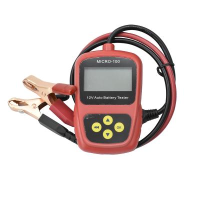 China OEM Service Diagnostics 12V 3-220Ah Auto Car And Motorcycle Battery Tester Micro -100 3-220Ah Available for sale