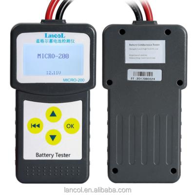 China Connect to Computer to Print 30-200Ah 12V Digital Car Battery Charging Tester Internal Resistance Analyzer Auto Discharger for sale