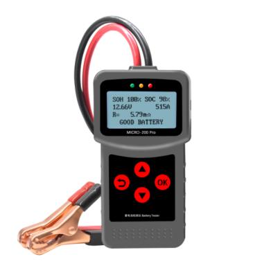 China Lead Acid Multi Tongue Starter Car Diagnostic Tool 12V Car Battery Tester CCA Available Micro - 200pro With Lancol Brand for sale