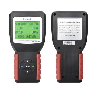 China Best MICRO-468 Lead Acid Battery Testers Starter Battery Digital Conductivity Analyzer 100-2000 CCA for sale