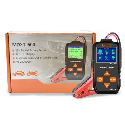 China CAR MDXT-600 for 12v AGM Digital Automatic Air To Surface Missile Battery Tester for sale