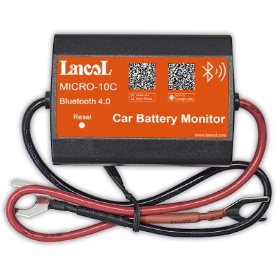 China 12V Vehicle Battery Diagnostic Tester LANCOL Micro-10C 12V Auto Battery Tester BTH 4.0 Battery Analyzer for sale