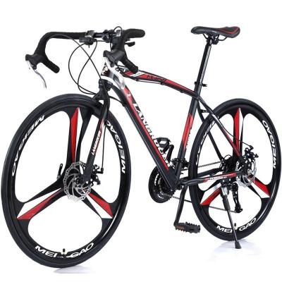 China Road Bicycle Factory sell  Big Bicycle  High Carbon Steel 21 speed Road bike  Unisex Riding Sport Bicycle for sale