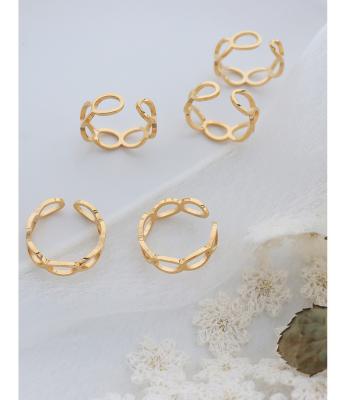 China FASHIONABLE High Quality Butterfly Ring Hip Hop Rings Rotating Torque Rings for sale