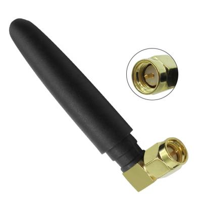 China Wholesale GM/M Gprs Omni Antenna SMA Male 2.4G Wifi 3dBi Lte 4G External Rubber Antenna 50mm for sale