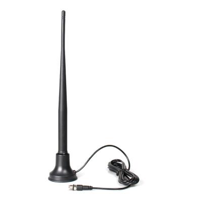 China Waterproof 4G LTE 5cm Suction Cup Antenna IP68 RG174 Waterproof Cable 50*284mm for sale